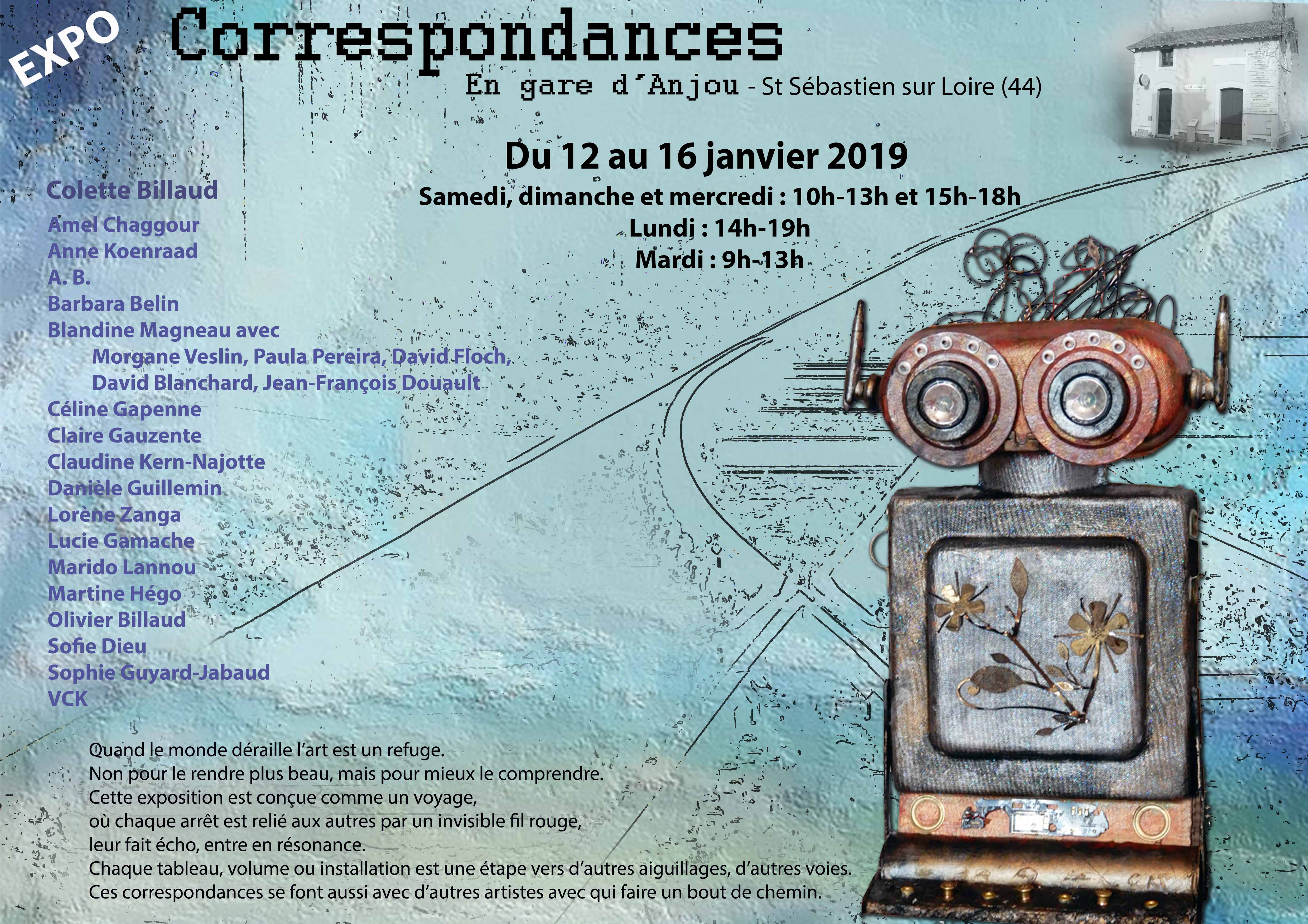 Exposition collective 12-16 Janvier 2019